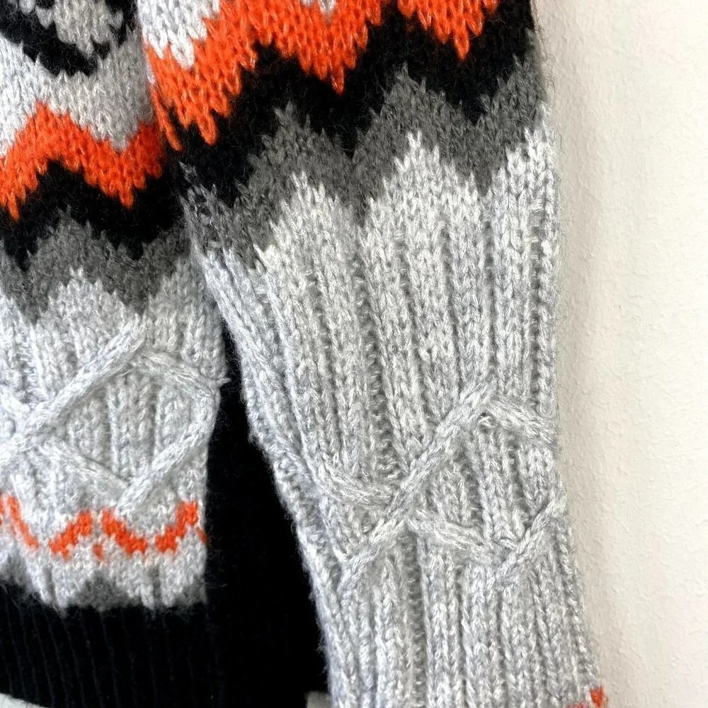 M Magaschoni Chunky Geometric Sweater S